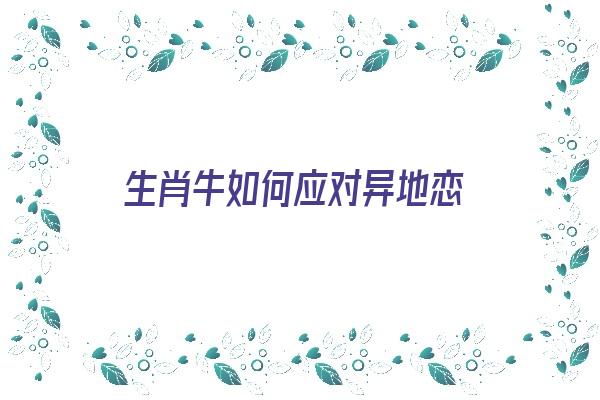  生肖牛如何应对异地恋《生肖牛的恋爱观》 生肖运势